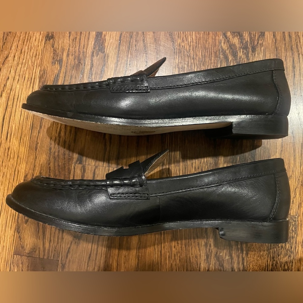 Ralph Lauren | Women’s Lauren Ralph Lauren Winnie Black Leather Loafer | 7 - Picture 5 of 7